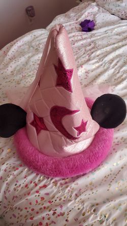 Girls Minnie mouse hat
