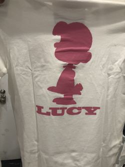 Marc Jacobs shirt with Lucy from snoopy design