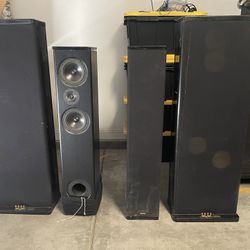 4’ Front 5’ Rear Speakers 