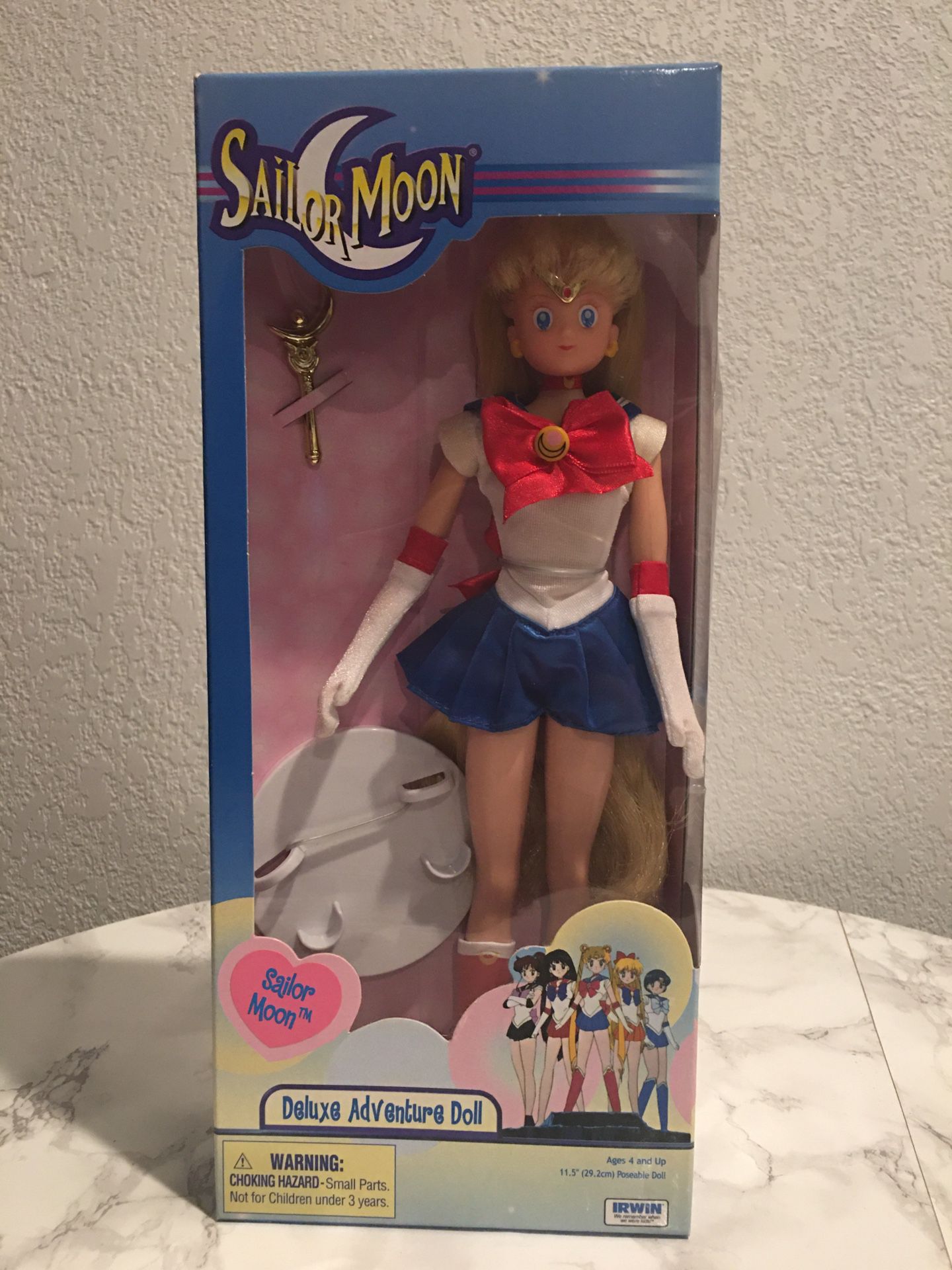 Sailor Moon Doll by Irwin, NIB