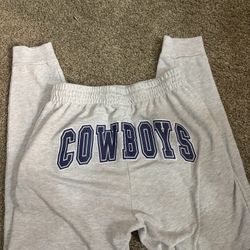 Cowboys  Sweat Pants LARGE Youth 