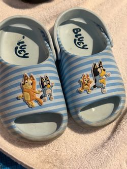 Bluey toddler sandals 9c