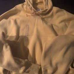 Nike Hoodie Overside  Yellow Woman Size Sxmall