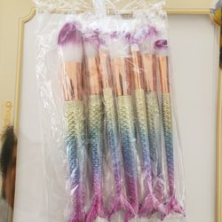 Mermaid Makeup Brushes. Wholesale