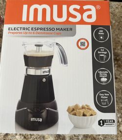IMUSA. Electric Espresso Maker 
