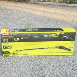 Ryobi New 8” Electric Pole Saw Extend Up To 9’ $100 Each 
