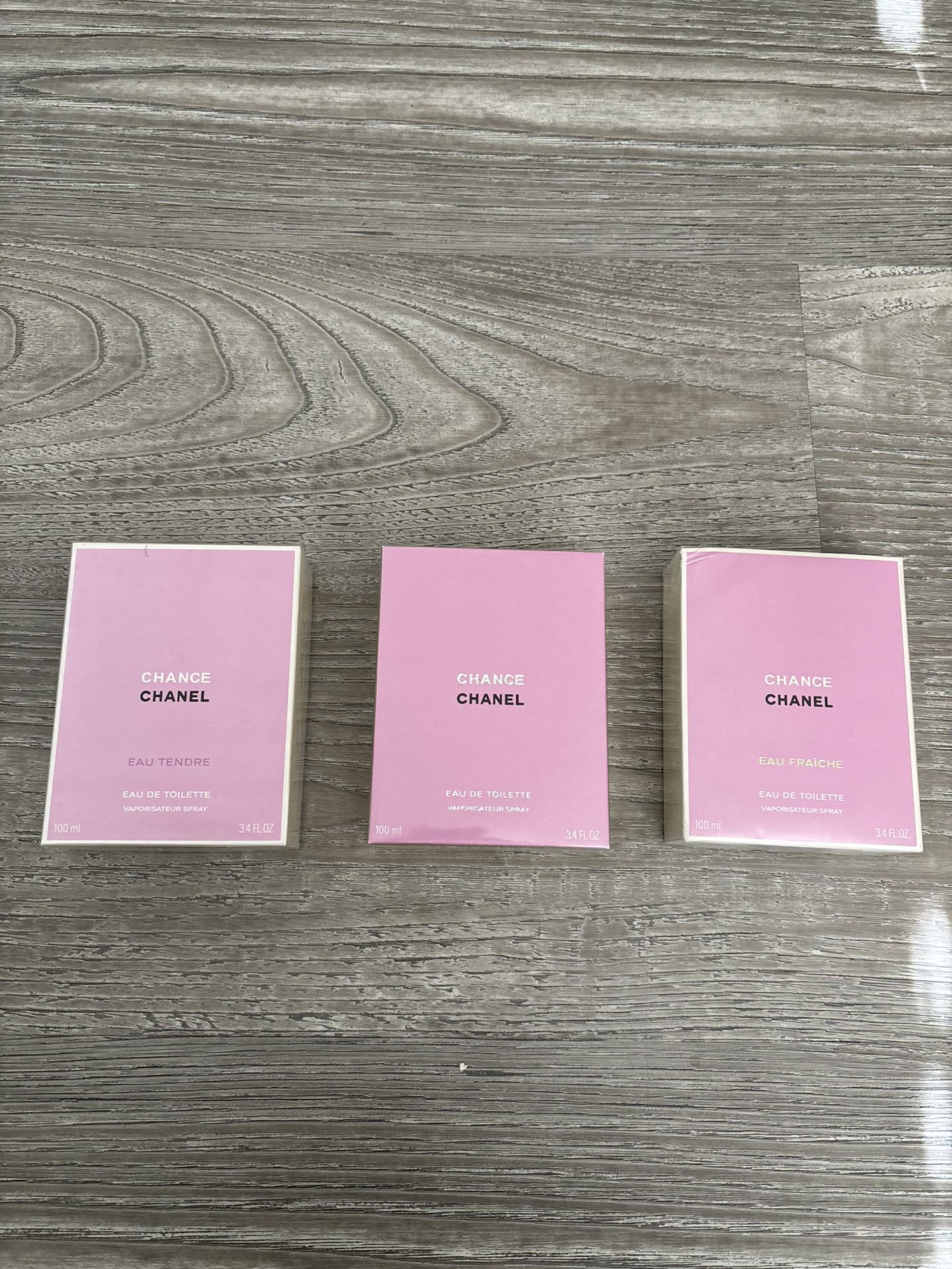 Chanel Women’s Perfume Chance $60 Each 