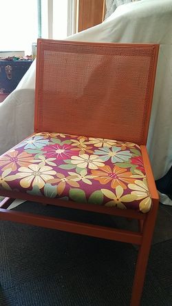 Mid century Cane back chair