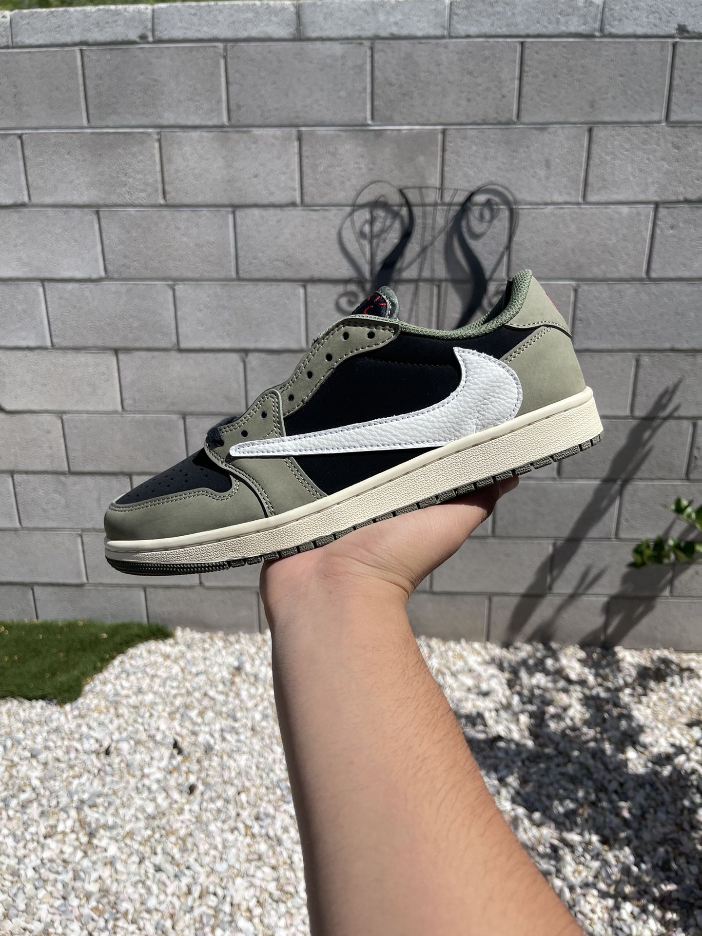 Jordan 1 Travis Scott Low Reverse Olives (Read Description)