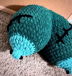 Crochet zombie boobies