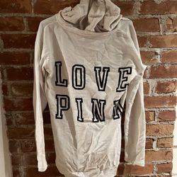 Pink Victoria Secret bling Hoodie