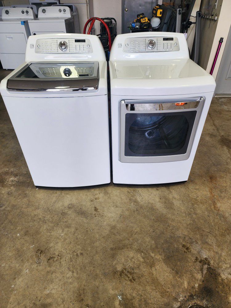 Kenmore Washer And  GAS DRYER