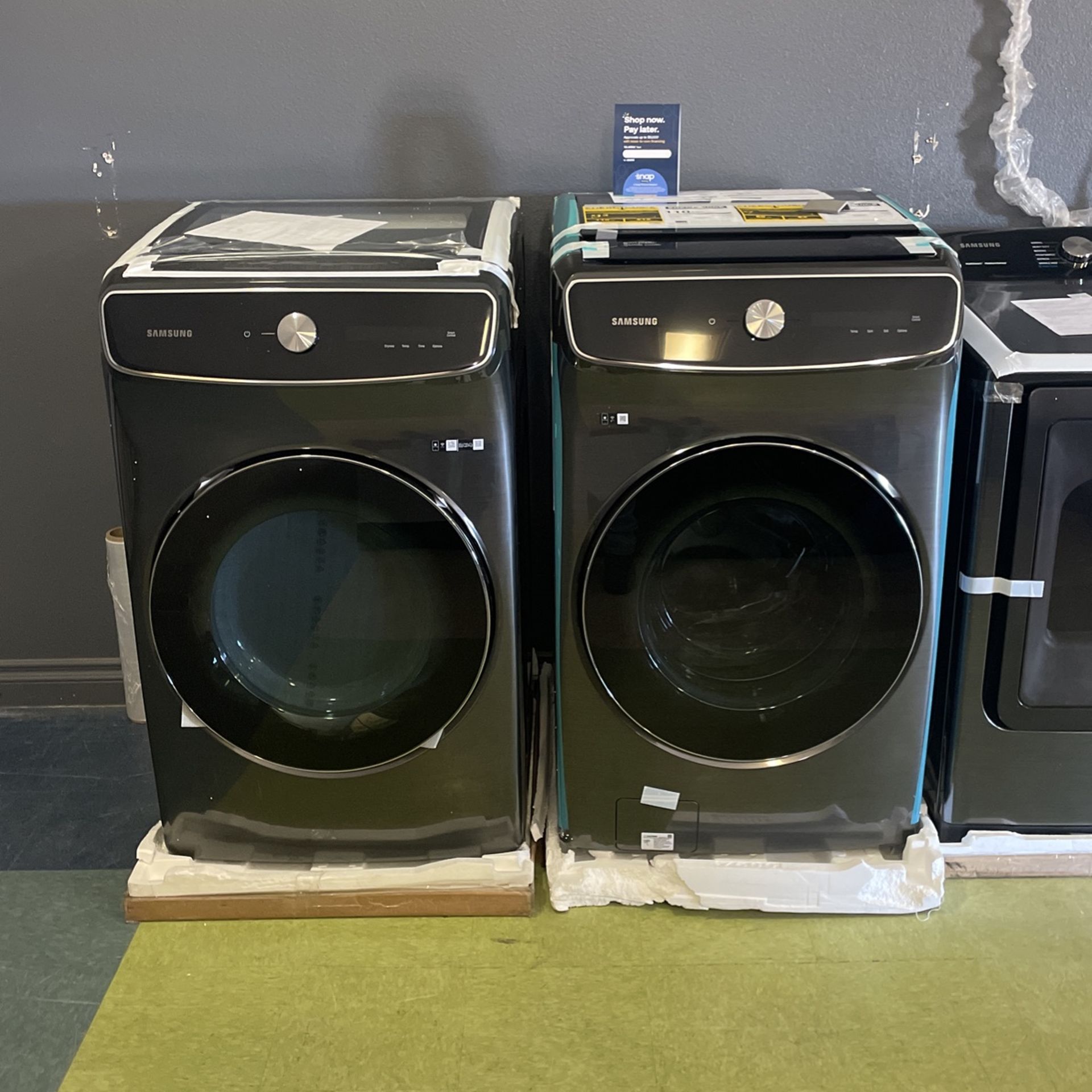 New Samsung Flex Washer And Gas Dryer Set‼️‼️