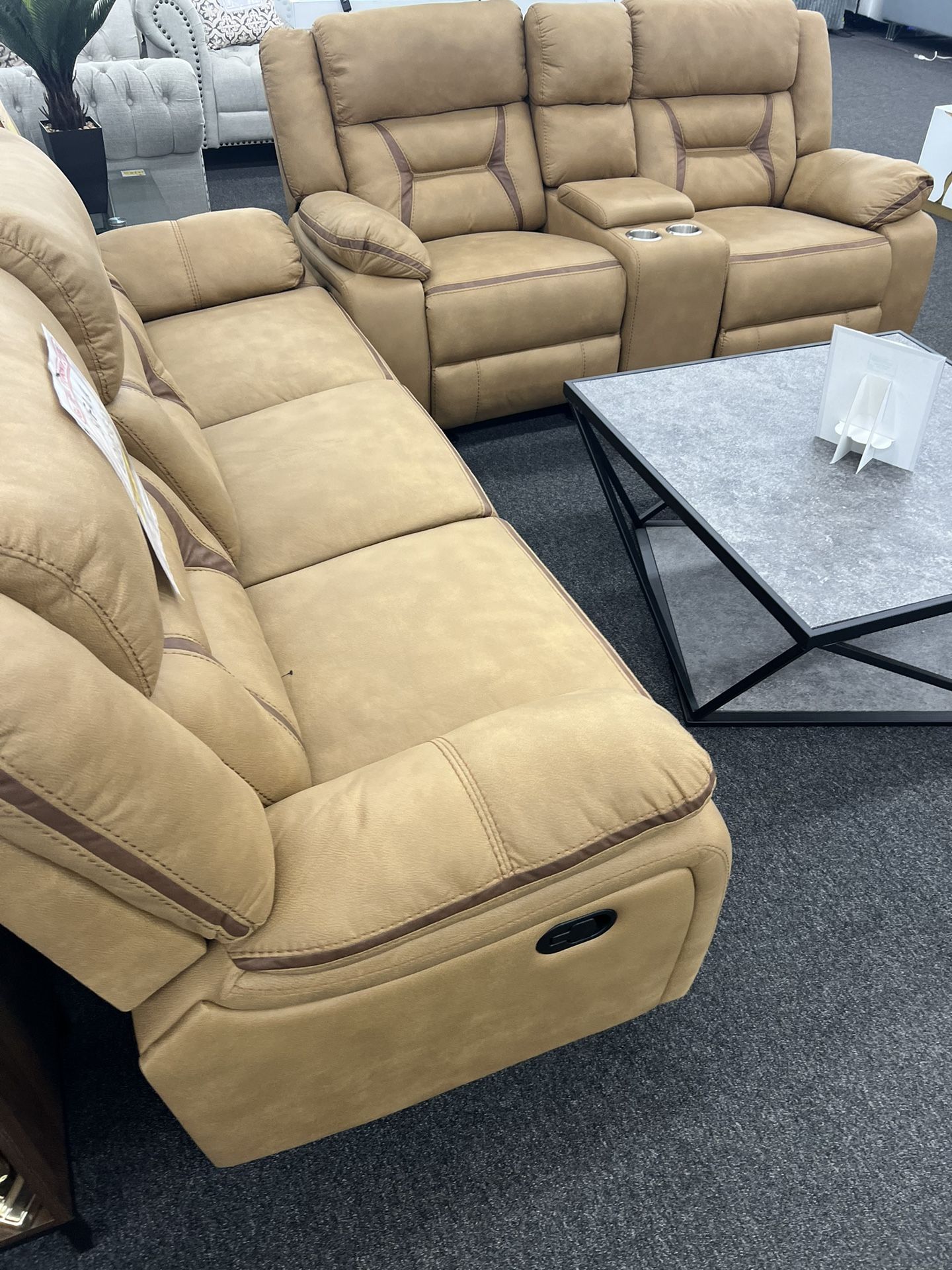 Reclining Stunning Couch And Loveseat!