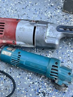 Makita Grinder And Milwaukee Sawzall