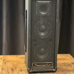 Powerwerks PA System (PW50) - 50W, Black w/ 3-Channel Mixer