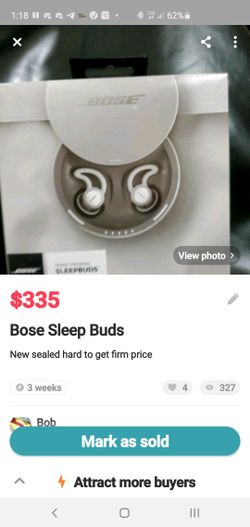 Bose sleep buds new sealed