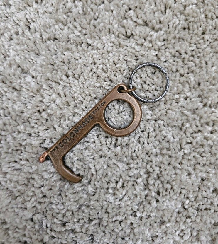 No Touch Door Opener Tool keychain