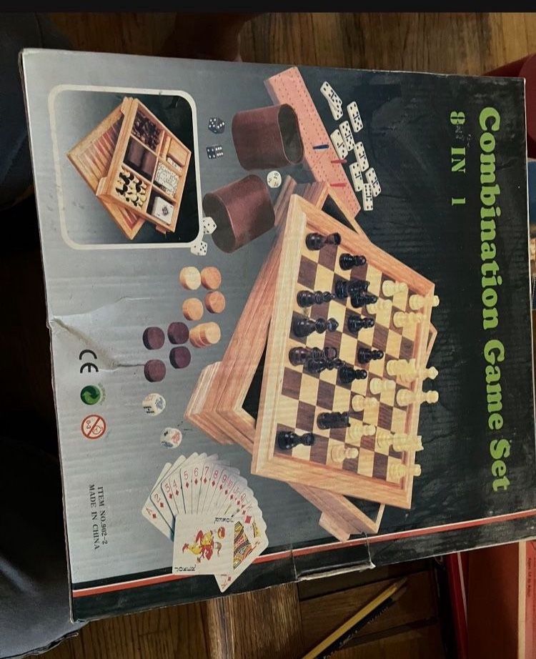 $15, Combination Game Set 8 In 1 
