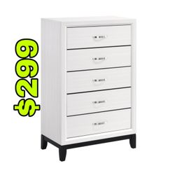 Beautiful New 5 Drawer Chest Only $299!!!