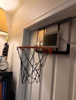 Over-the-Door Mini Basketball Hoop