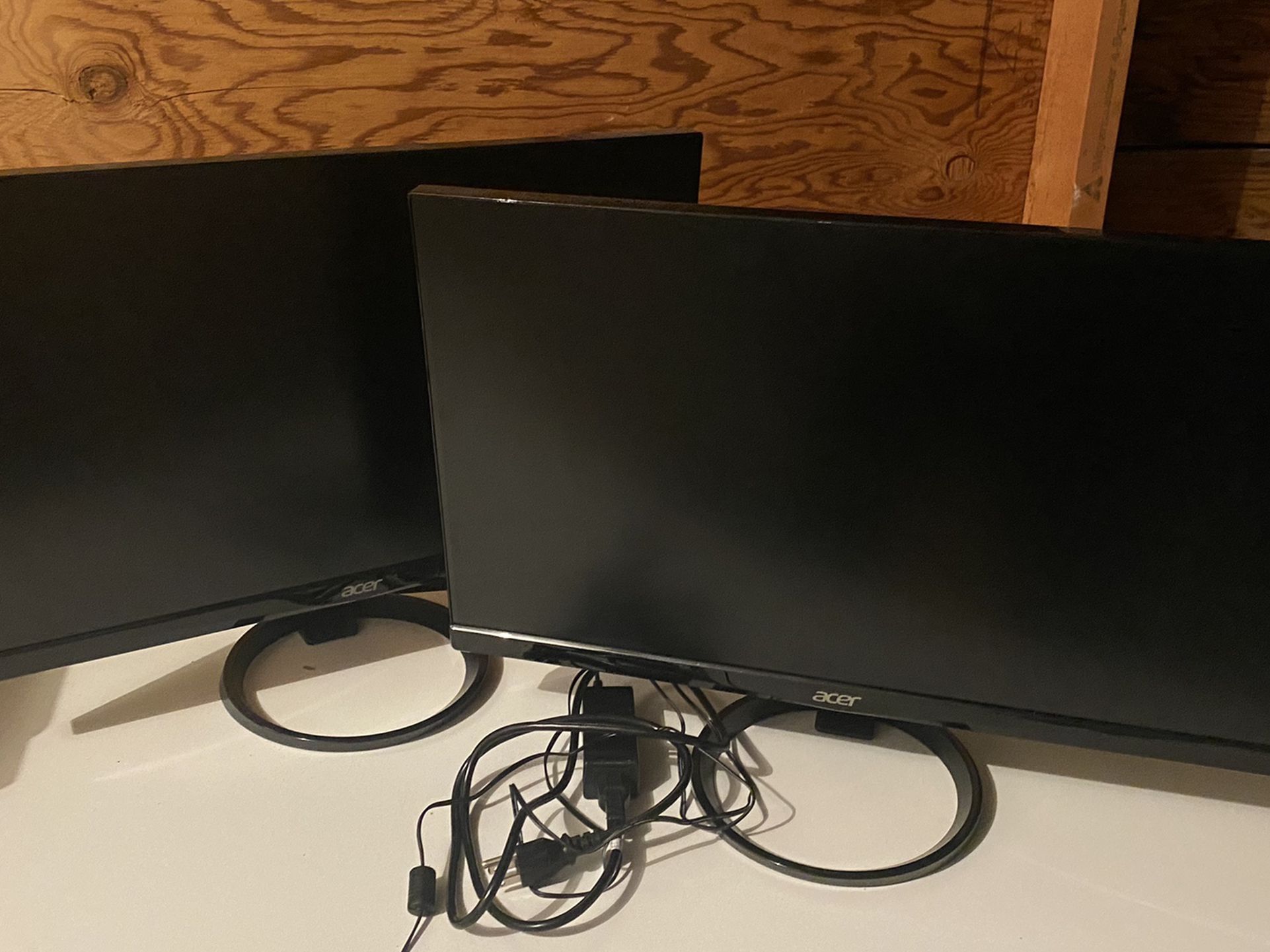 Two Acer Monitors