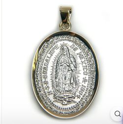Medalla Virgen De Guadalupe