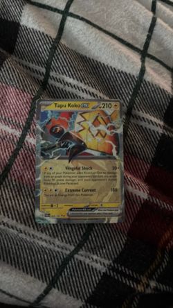 Tapu Koko EX Pokémon Card 068/182