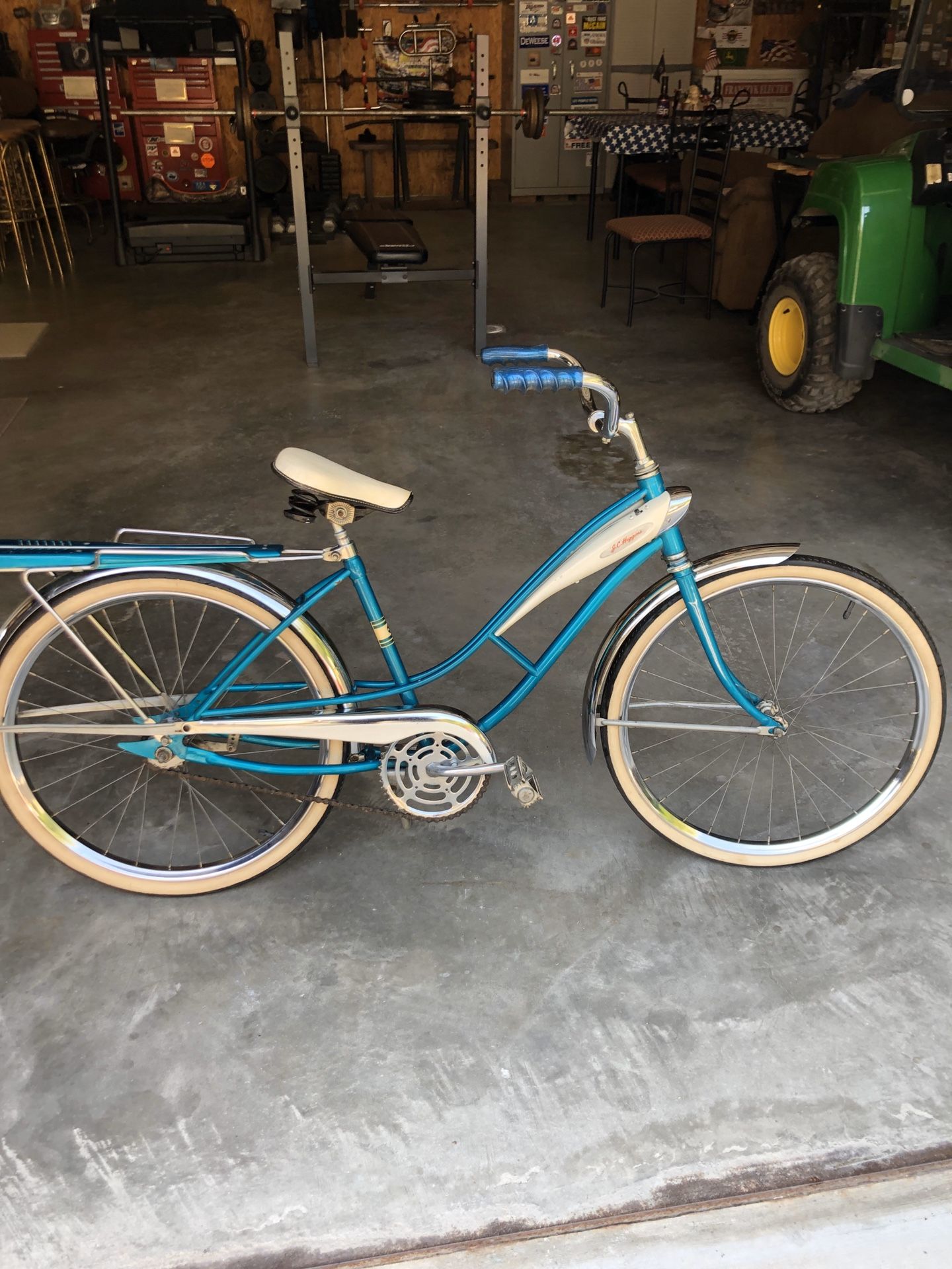 1964 JC Higgins bicycle. Bought from Sears. Excellent condition.