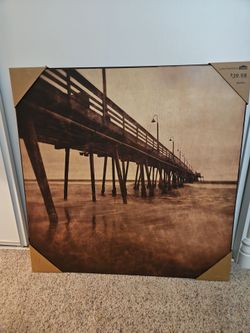 Pier Beach Picture/Art Decor