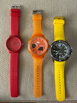 3 Men’s Watches - La Coste and Nautica