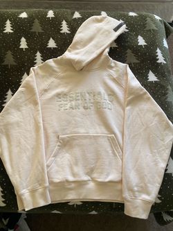 Fear of God Essentials Hoodie Cream.