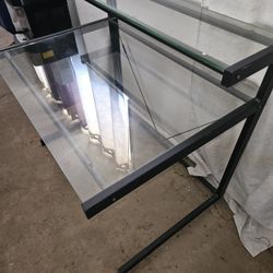 Glass Desk Top, Great Condition.