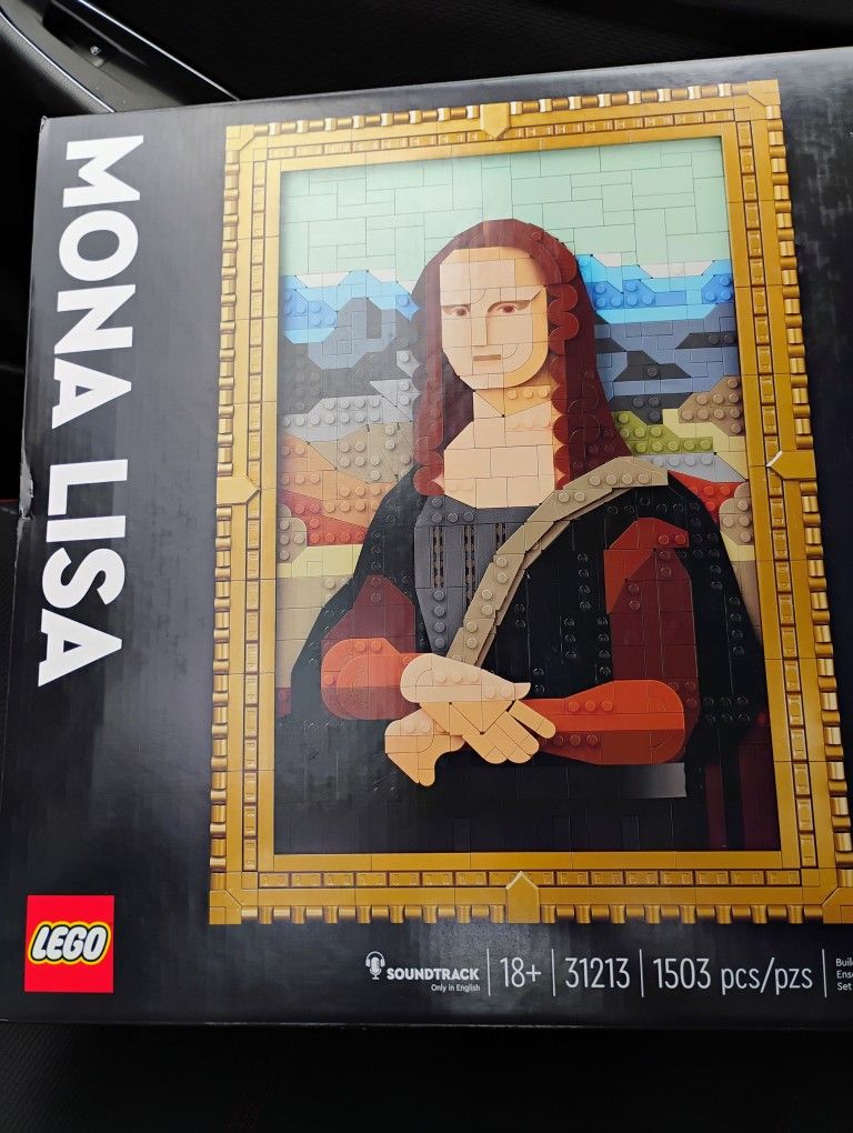 Mona Lisa Lego Set