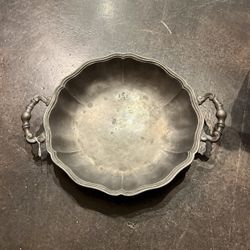 Antique Hall marked Pewter Tray