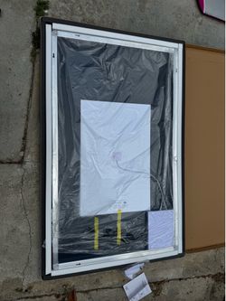 Frameless Dimmable Bathroom LED Mirror with Anti-Fog & 3 Colors Adjustable By Wrought Studio™