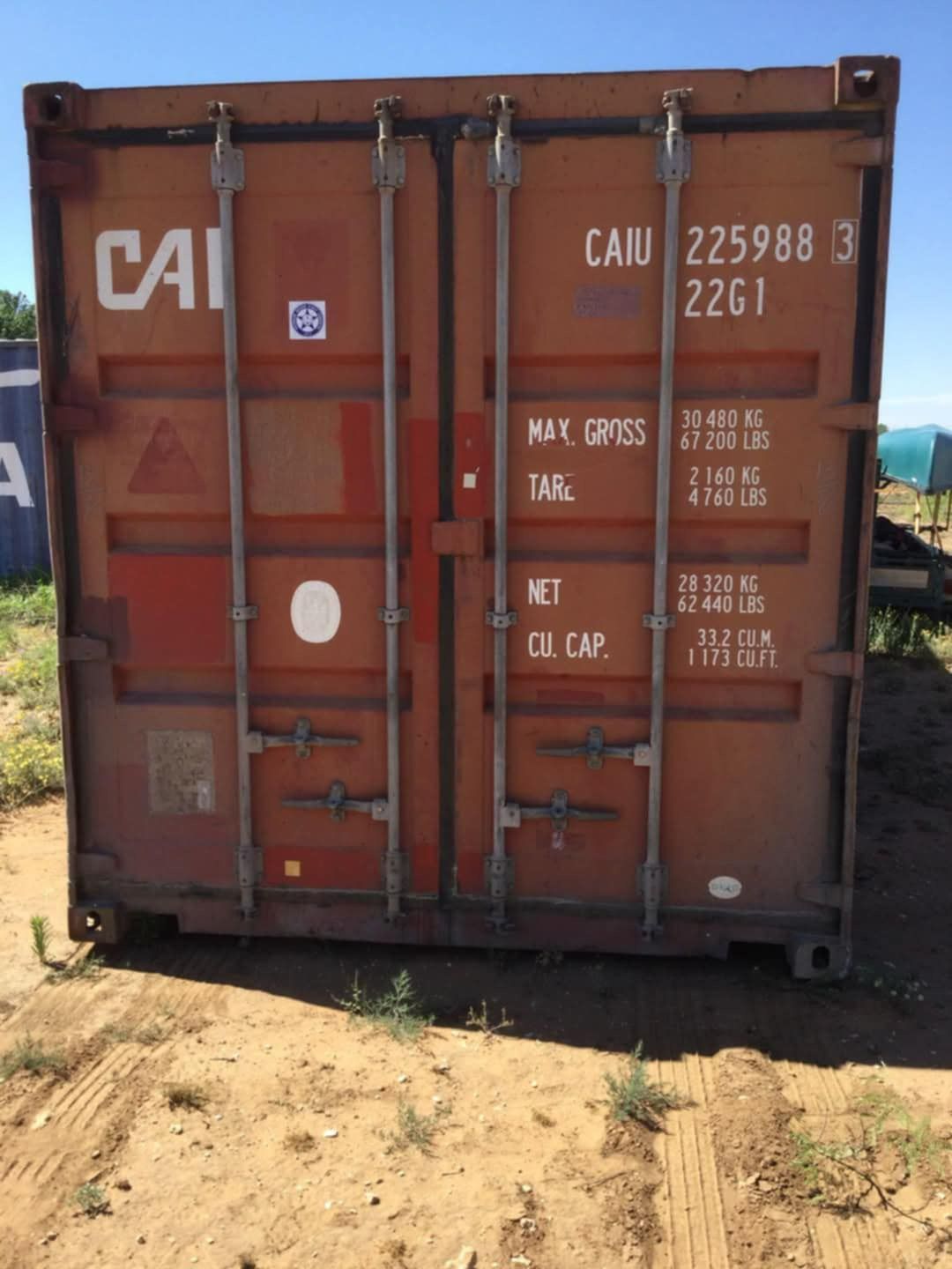 20ft Used Shipping Container Available in	Santa Ana