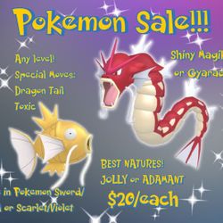 Pokemon for Sale!