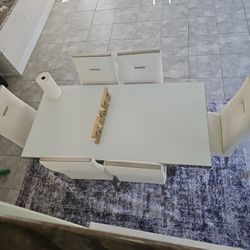 White Table