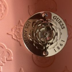 New Pink Guess Clutch