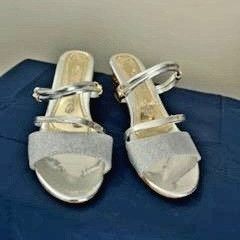 Woman's Silver Dress Shoes