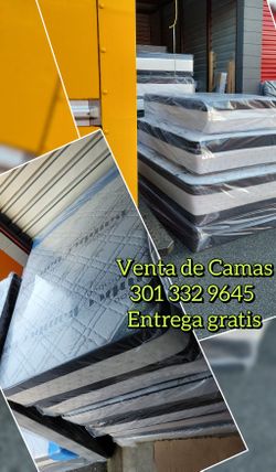 Camas Colchones A LA Venta Entrega Gratis 