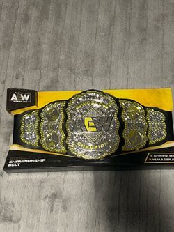 AEW World Championship Belt All Out 2019 Chris Jericho