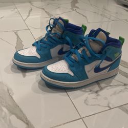 Jordan 1 Mid Sprite Size 7y