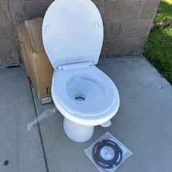 RV Camper Toilet Gravity Flush For $120