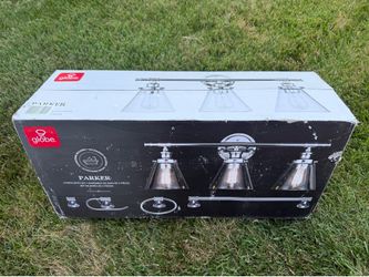 Globe Electric 5 Piece All-in-One Bathroom Set with Lighting Fixture