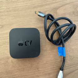 Apple TV With Cable 