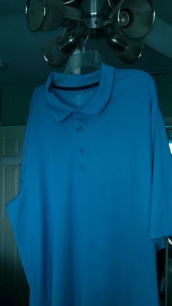Mens George Active Wear Shirt(Sky Blue)