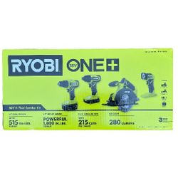 Ryobi Drill and Saw Set 