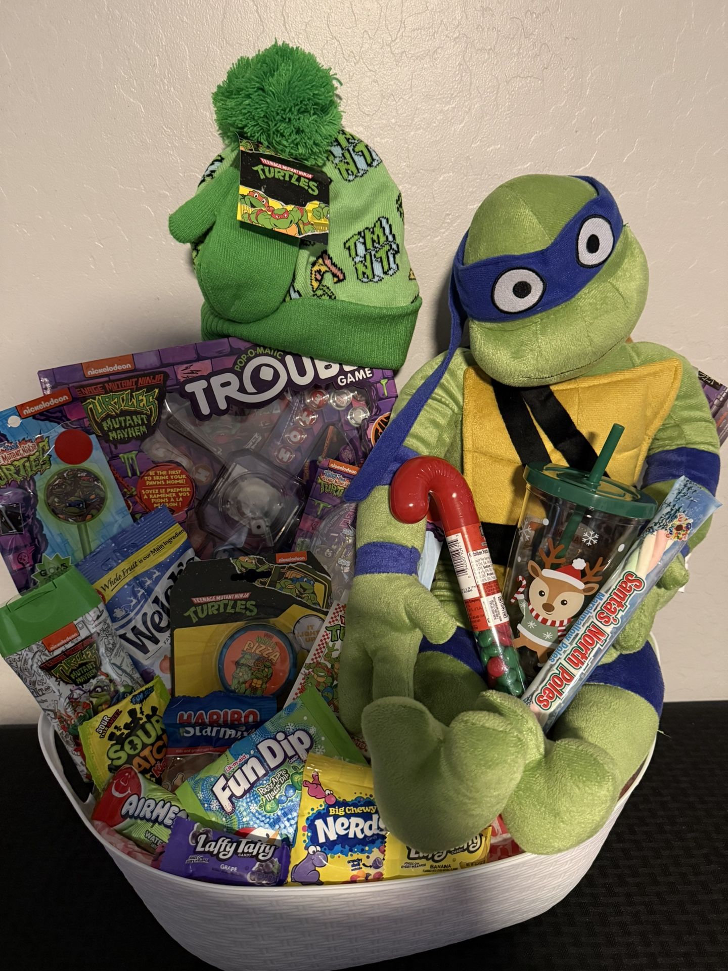 Ninja Turtle Christmas Basket 
